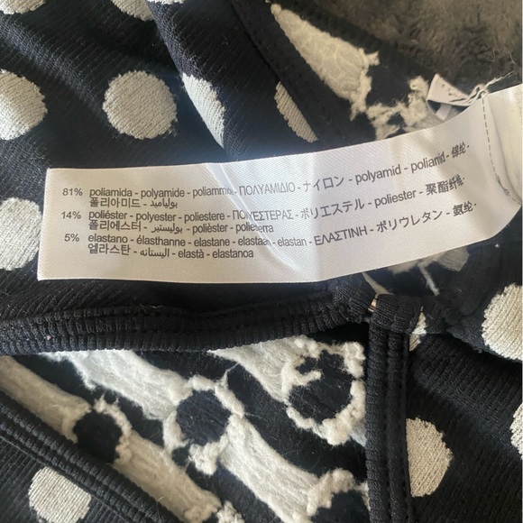 Zara: Polka Dot Strapless Bodysuit - Picture 6 of 7